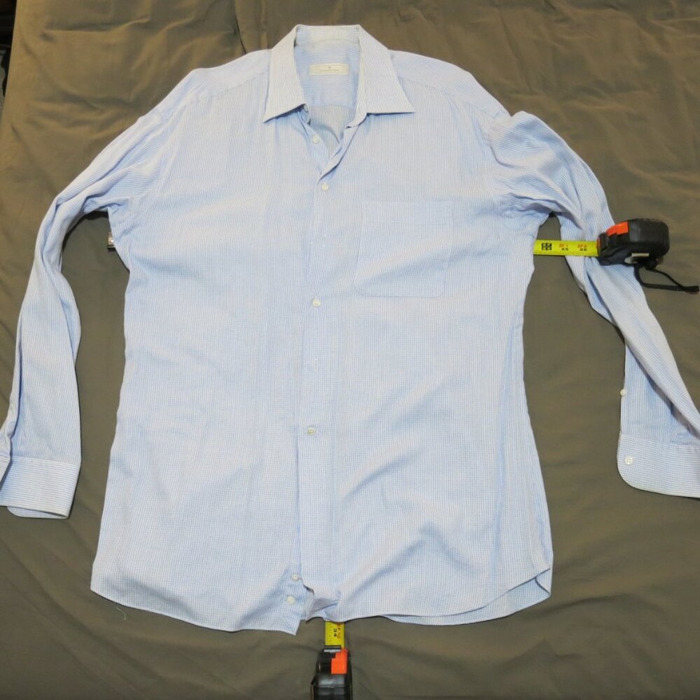 Ermenegildo Zegna Mens Dress Shirt 18
